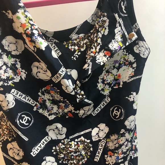 SOLD! Authentic Chanel blouse! negotiable. - Picture 2 of 4